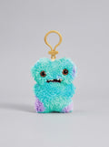 Blue Snaggle-Tooth Monster | Tactile Stress-Relief Bag Charm & Desk Companion
